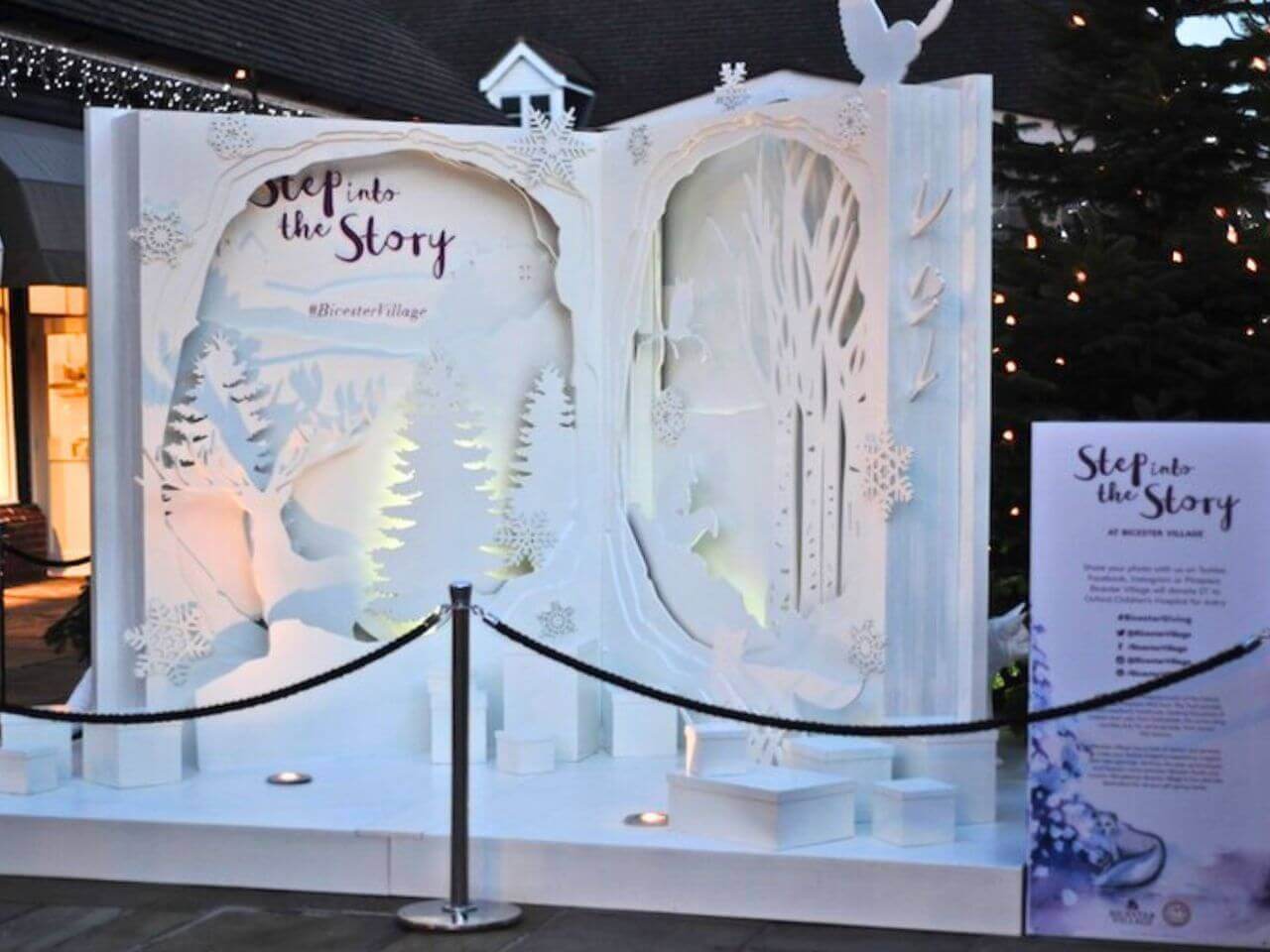 Bicester Shopping Village Christmas Retail Display Project image