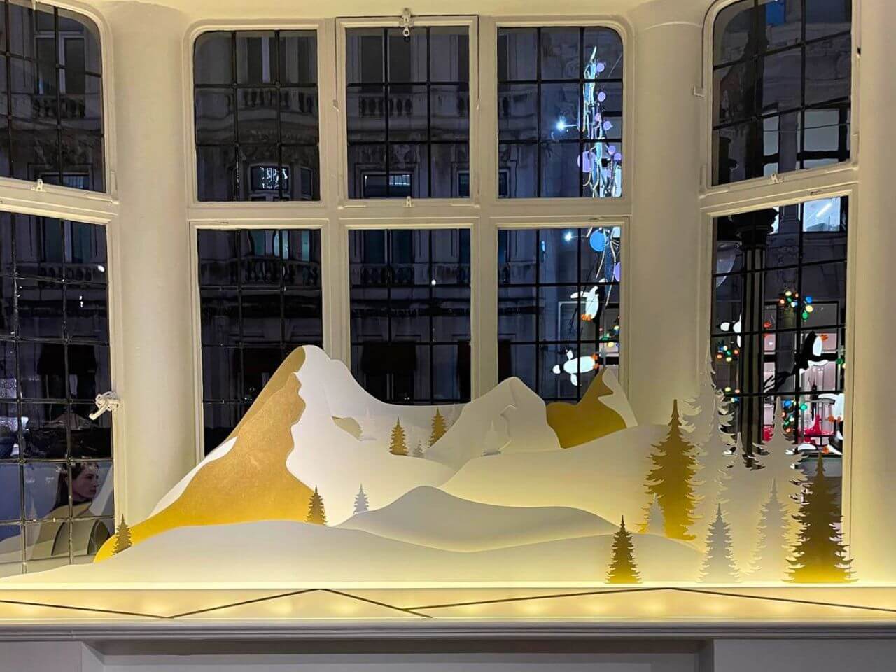 Watch Shop Christmas Window Display